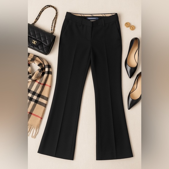 Burberry London Tailored Black Dress Pants – Made in Italy – Size USA 10 (UK 12) - Picture 2 of 13